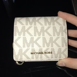 Michael Kors wallet and keychain